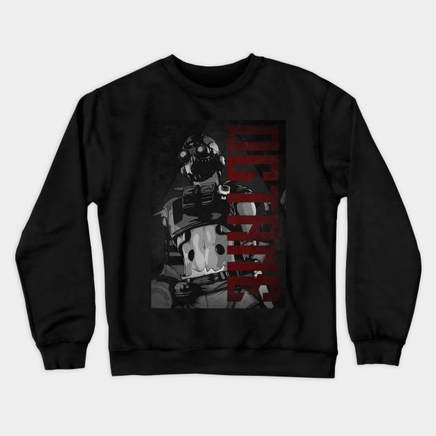 Octane RED Crewneck Sweatshirt by Beegeedoubleyou